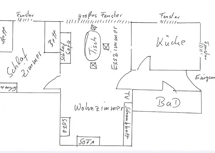 Garten Eben Apartamento